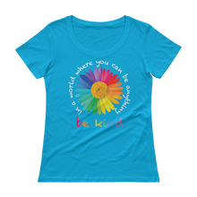 Load image into Gallery viewer, BE KIND.... Scoopneck T-Shirt
