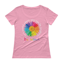 Load image into Gallery viewer, BE KIND.... Scoopneck T-Shirt