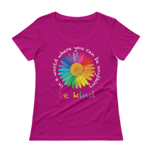 Load image into Gallery viewer, BE KIND.... Scoopneck T-Shirt