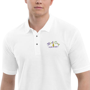 Mardi Gras polo - Classy like my phriends in Shreveport... and Phree Shipping